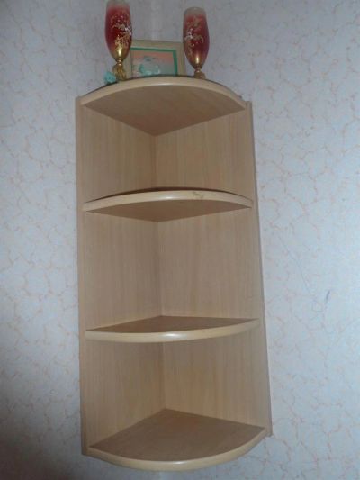 Лот: 3682192. Фото: 1. Полка угловая. Полки, стеллажи, этажерки