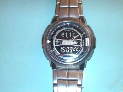 Лот: 1393664. Фото: 1. Casio Men's Forester Sports Thermometer... Оригинальные наручные часы