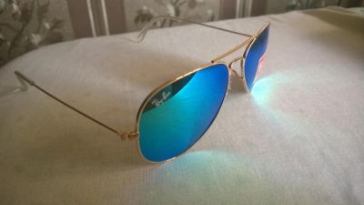 Лот: 4181058. Фото: 1. Очки Ray ban Aviator стекло. Очки солнцезащитные