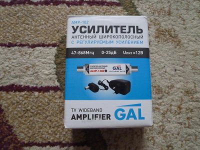 Лот: 7189697. Фото: 1. Усилитель GAL AMP - 102. Антенны