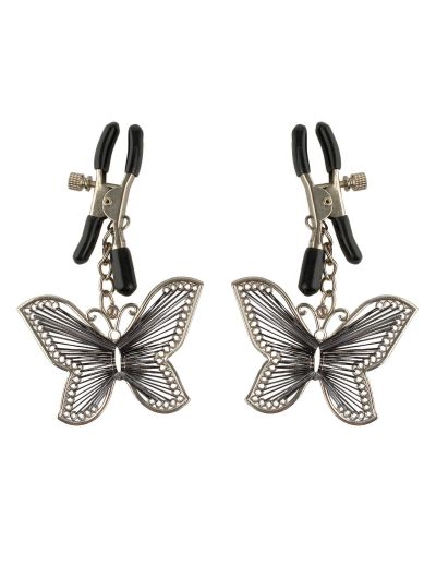 Лот: 24250459. Фото: 1. Зажимы на соски PipeDream Butterfly... Игрушки