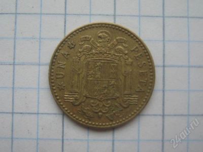 Лот: 496730. Фото: 1. 1 песета Испания 1975. Европа