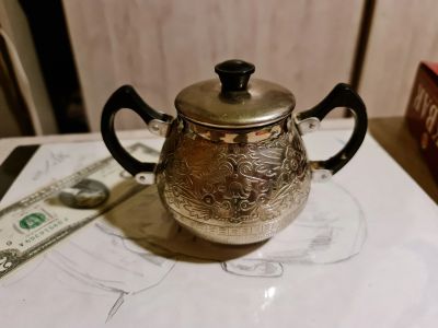Лот: 17469938. Фото: 1. Сахарница. Предметы интерьера и быта
