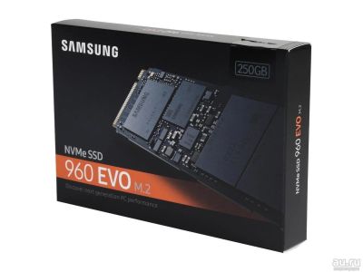 Лот: 13916155. Фото: 1. SSD Samsung 960evo качество по... SSD-накопители