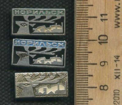 Лот: 17498240. Фото: 1. (№ 8666 ) значки Норильск ,разновиды... Памятные медали