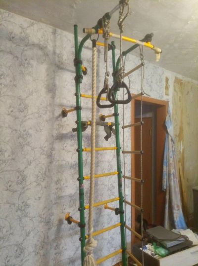Лот: 10113364. Фото: 1. Детская шведская стенка. Детские спортивные комплексы, батуты