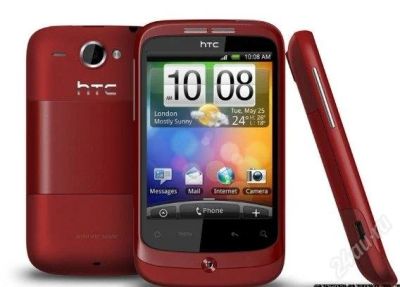 Лот: 1945926. Фото: 1. HTC WILDFIRE красный. Смартфоны