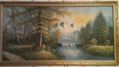Лот: 3537503. Фото: 1. картина на холсте размер 128 -... Холсты чистые