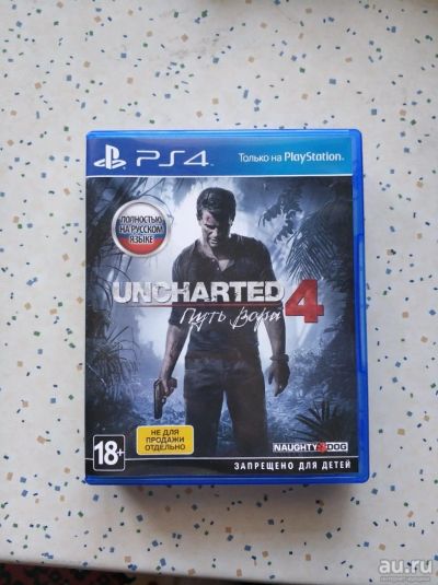 Лот: 13534219. Фото: 1. Uncharted 4: Путь Вора PS4. Игры для консолей