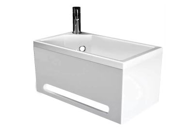 Лот: 23658295. Фото: 1. Панель с раковиной 1Marka Tiny. Мебель для ванной комнаты