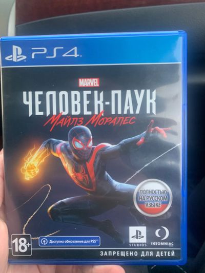 Лот: 18664514. Фото: 1. Человек паук Майлз Моралес PS4. Игры для консолей