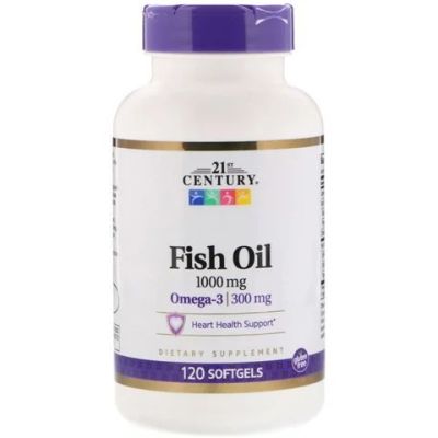 Лот: 10832071. Фото: 1. Omega-3 21st Century Fish Oil... Другое (красота и здоровье)