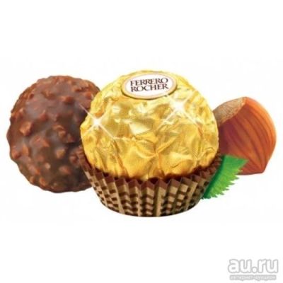 Лот: 11544496. Фото: 1. конфеты Ferrero Rocher. 0,5кг. Шоколад, конфеты