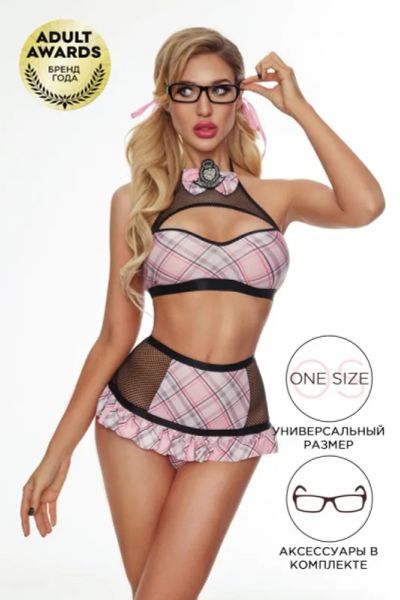Лот: 22057317. Фото: 1. Костюм школьницы Candy Girl Annika... Другое (интимные товары)