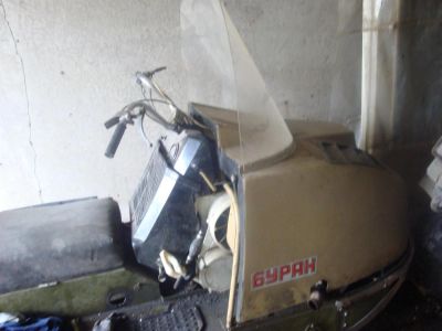 Лот: 3169458. Фото: 1. Снегоход БУРАН + сани грузовые... Снегоходы, квадроциклы