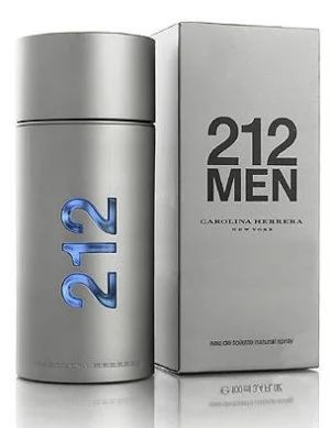 Лот: 4419189. Фото: 1. Carolina Herrera 212 men 100 ml. Мужская парфюмерия