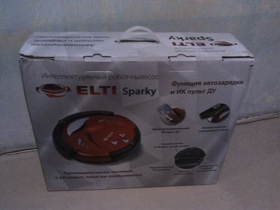 Лот: 4557442. Фото: 1. Робот-пылесос ELTI Sparky. Пылесосы, паровые швабры