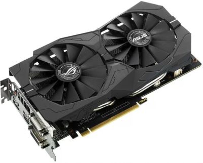 Лот: 8403416. Фото: 1. ASUS AMD Radeon RX 470 strix Гарантия... Видеокарты