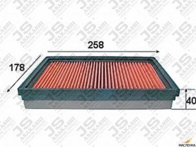 Лот: 4339959. Фото: 1. Фильтр воздушный Sakura A443. Расходные материалы