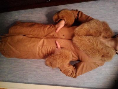 Лот: 4698069. Фото: 1. пальто из натуральной кожи 46р... Верхняя одежда