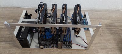 Лот: 18948559. Фото: 1. Майнинг ферма на 5-ти GeForce... Майнинг фермы, товары для майнинга