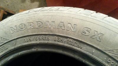 Лот: 4366469. Фото: 1. Летние шины Nokian nordman SX. Шины