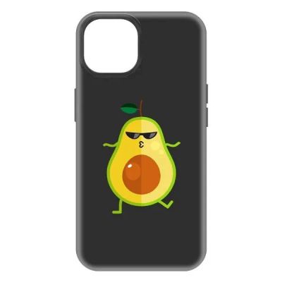 Лот: 25065488. Фото: 1. Чехол Krutoff Soft Case "Авокадо... Чехлы, бамперы