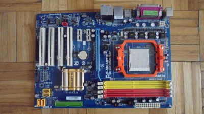 Лот: 5067609. Фото: 1. GigaByte GA-M52L-S3 nForce 520... Материнские платы