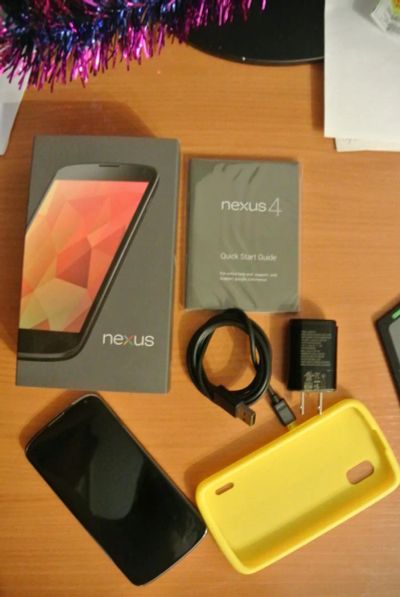 Лот: 4945544. Фото: 1. Google Nexus 4 8Gb. Смартфоны