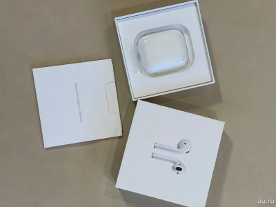 Лот: 17081109. Фото: 1. Наушники Apple AirPods (MMEF2ZE... Наушники, гарнитуры