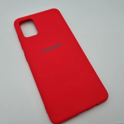 Лот: 17495036. Фото: 1. Чехол накладка Samsung A51 Silicone... Чехлы, бамперы