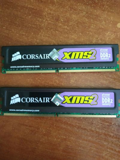 Лот: 15473018. Фото: 1. Оперативная память DDR2 Corsair... Оперативная память