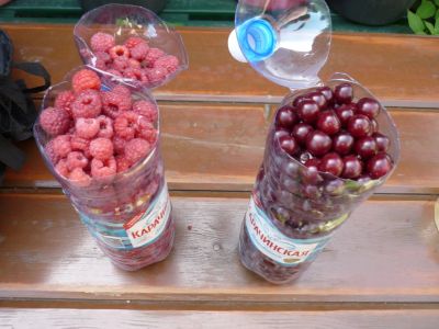 Лот: 25588606. Фото: 1. 1 литр малины свежей. Ягоды, орехи