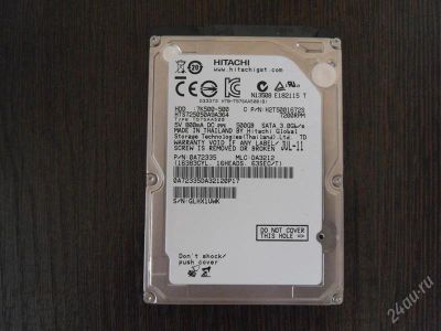 Лот: 1451232. Фото: 1. винчестер жёсткий диск Hitachi... Жёсткие диски (HDD)