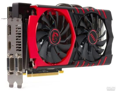 Лот: 8570527. Фото: 1. Видеокарта MSI Amd Radeon R9 380... Видеокарты