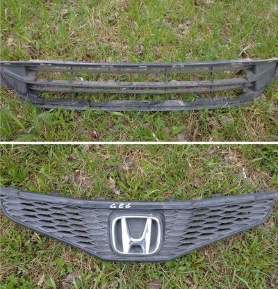 Лот: 17637148. Фото: 1. Решетка радиатора и бампера Honda... Кузов