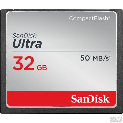 Лот: 12781801. Фото: 1. Карта памяти Compact Flash 32... Другое (аксессуары, расходные материалы)