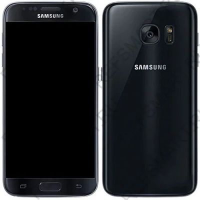 Лот: 16250878. Фото: 1. Samsung Galaxy S7 черный. Смартфоны