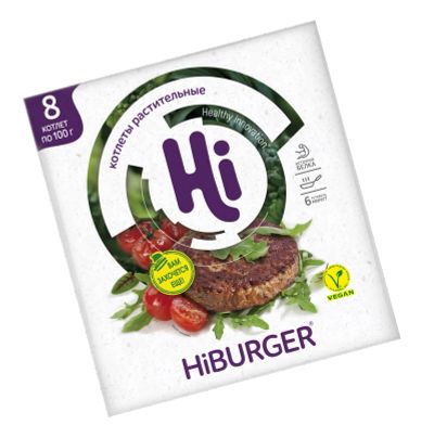 Лот: 23307635. Фото: 1. HiBurger Растительные котлеты... Диетическое питание