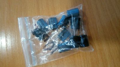 Лот: 9142520. Фото: 1. Конденсаторы 470uF x 35V 10штук... Конденсаторы