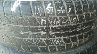 Лот: 16029487. Фото: 1. 185/70 R14 Dunlop одно . Шины