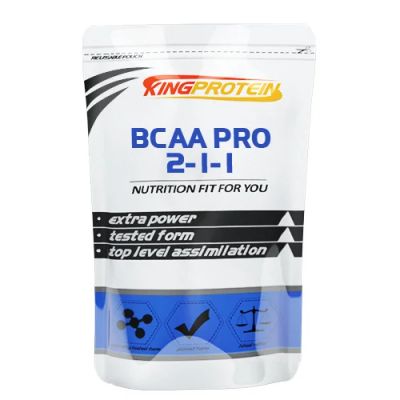 Лот: 6858347. Фото: 1. King Protein BCAA 2-1-1 200гр... Спортивное питание, витамины