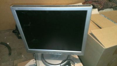 Лот: 6724793. Фото: 1. ЖК монитор 19 philips не исправный. ЖК-мониторы