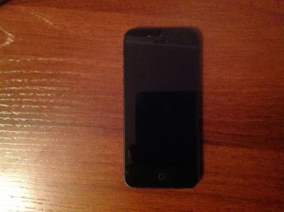Лот: 4629022. Фото: 1. iPhone 5 16 g черный. Смартфоны