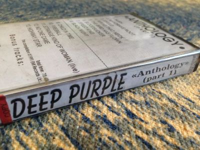 Лот: 9858814. Фото: 1. аудиокассеты Deep Purple Anthology... Аудиозаписи