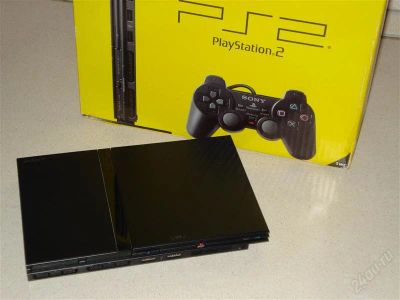 Лот: 3183085. Фото: 1. PlayStation 2, чипованная, три... Игровые приставки, консоли