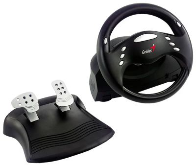 Лот: 7748287. Фото: 1. Проводной руль Genius Speed Wheel... Рули, джойстики