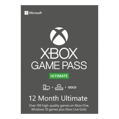 Лот: 16103870. Фото: 1. Xbox Game Pass Ultimate 12 месяцев. Игры для консолей