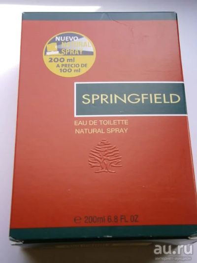Лот: 13622675. Фото: 1. Springfield от Antonio Puig мужская... Мужская парфюмерия