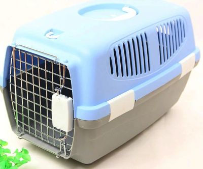 Лот: 3049457. Фото: 1. переноска пластиковая Pet carrier... Домики, переноски, клетки, когтеточки